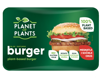planet of plants burger product